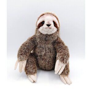 The Bearington Collection three-toed Sloth "Simon" 10 inch Stuffed Animal Plush